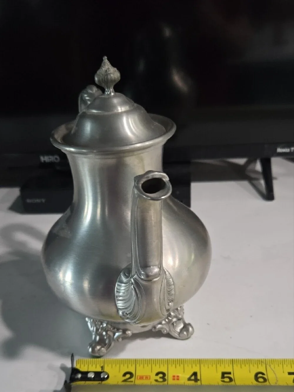 Reed & Barton Silver Pewter Regent Marked Serving Piece - Picture 5 of 7